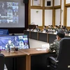 Các tư lệnh cấp cao quân đội Hàn Quốc nhóm họp về căng thẳng gia tăng với Triều Tiên, tại Seoul ngày 18/6. (Ảnh: YONHAP/TTXVN)