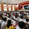 Quang cảnh Đại hội đại biểu Đảng bộ huyện Núi Thành lần thứ XXII, nhiệm kỳ 2020-2025. (Nguồn: baoquangnam.vn)