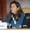 Đại sứ EU tại Caracas, bà Isabel Brilhante Pedrosa. (Nguồn: correiodevenezuela.com)