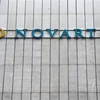 Biểu tượng hãng dược phẩm Novartis tại trụ sở ở Basel, Thụy Sĩ. (Ảnh: AFP/TTXVN)