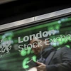 Sàn giao dịch chứng khoán London. (Nguồn: Bloomberg)