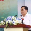 Chủ tịch UBND tỉnh Lạng Sơn Hồ Tiến Thiệu. (Ảnh: Minh Quyết/TTXVN)