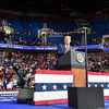 Tổng thống Mỹ Donald Trump phát biểu trong chiến dịch vận động tranh cử tại Tulsa, Oklahoma, Mỹ. (Ảnh: AFP/TTXVN)