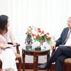 Đại sứ Indonesia tại Việt Nam Ibnu Hadi trả lời phỏng vấn PV TTXVN. (Ảnh: PV/Vietnam+)