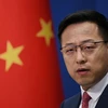 Người phát ngôn Bộ Ngoại giao Trung Quốc Triệu Lập Kiên . (Ảnh: AFP/TTXVN)
