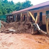 Mưa lũ gây thiệt hại tại Trường Tiểu học Nậm Nhừ, huyện Nậm Pồ, Điện Biên. (Ảnh: Xuân Tư/TTXVN)