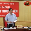Trưởng Ban Tổ chức Trung ương Phạm Minh Chính phát biểu kết luận tại Hội nghị. (Nguồn: xaydungdang.org.vn)