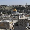 Nhà thờ Hồi giáo Dome of the Rock, nằm trong khuôn viên nhà thờ Hồi giáo al-Aqsa, bên trong thành phố cổ Jerusalem. (Nguồn: arabnews.com)