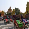 Một đường phố ở thủ đô Phnom Penh, Campuchia. (Ảnh: AFP/TTXVN)
