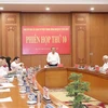 Phó Thủ tướng Thường trực Chính phủ, Phó Trưởng Ban Chỉ đạo Trương Hòa Bình chủ trì phiên họp. (Ảnh: Phương Hoa/TTXVN)