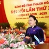 Chủ tịch Quốc hội Nguyễn Thị Kim Ngân phát biểu chỉ đạo tại Đại hội. (Ảnh: Trọng Đức/TTXVN)