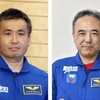 Hai nhà du hành vũ trụ Wakata Koichi (trái) và Furukawa Satoshi. (Nguồn: Kyodo)