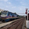 Ngành đường sắt sẽ tăng cường chuyến trong dịp Tết Dương lịch 2021. (Ảnh: Việt Hùng/Vietnam+)