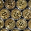 Đồng tiền kỹ thuật số Bitcoin. (Ảnh: AFP/TTXVN)