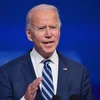 Ông Joe Biden phát biểu tại Wilmington, Delaware, ngày 10/11. (Ảnh: AFP/TTXVN)