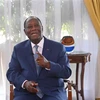 Tổng thống Bờ Biển Ngà Alassane Ouattara. (Ảnh: AFP/TTXVN)