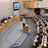 Một phiên họp của Duma Quốc gia Nga. (Ảnh: AFP/TTXVN)