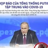 Họp báo thường niên của Tổng thống Putin tập trung vào COVID-19