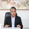 Tiến sỹ Nguyễn Ngọc Ban, Bí thư Chi bộ Xuất nhập khẩu tại Hong Kong, Giám đốc Công Ty Tài chính Việt Nam (VFC). (Ảnh: Bùi Phóng/Vietnam+) 