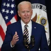 Tổng thống Mỹ Joe Biden phát biểu tại Washington, DC ngày 4/2. (Ảnh: AFP/TTXVN)