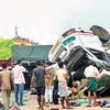 Hiện trường một vụ tai nạn tại Ấn Độ. (Nguồn: indianews.com.au)