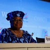 Bà Ngozi Okonjo-Iweala tại một cuộc họp báo ở Geneva, Thụy Sĩ. (Ảnh: THX/TTXVN)
