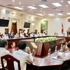 Hội nghị hiệp thương lần thứ nhất giới thiệu người ứng cử đại biểu Quốc hội khóa XV và đại biểu Hội đồng Nhân dân tỉnh Bình Thuận nhiệm kỳ 2021-2026. (Nguồn: baobinhthuan.com.vn)