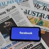 Chính phủ Australia và Facebook đã tạm thời tìm được giải pháp tháo gỡ căng thẳng. (Ảnh: EPA-EFE/TTXVN)