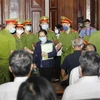 Bị cáo Dương Thị Bạch Diệp tại phiên tòa ngày 15/3. (Ảnh: Thanh Vũ/TTXVN)