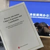 Sách Trắng về xóa đói giảm nghèo của Trung Quốc. (Nguồn: thestar.com.my)