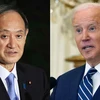 Thủ tướng Nhật Bản Suga Yoshihide (trái) và Tổng thống Joe Biden. (Nguồn: AP)