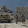 Binh sỹ Mỹ tuần tra tại tỉnh Nangarhar, Afghanistan. (Ảnh: AFP/TTXVN)