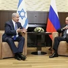 Tổng thống Nga Vladimir Putin và Thủ tướng Israel Benjamin Netanyahu tại cuộc gặp hồi tháng 9/2019. (Nguồn: AP)