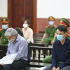 Các bị cáo tại phiên tòa phúc thẩm ngày 20/5. (Ảnh: Thành Chung/TTXVN)