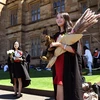 Sinh viên quốc tế tại trường đại học ở Sydney, Australia. (Ảnh: AFP/TTXVN)