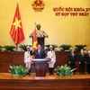 Trong ảnh: Thủ tướng Phạm Minh Chính tuyên thệ nhậm chức trước Quốc hội, đồng bào và cử tri cả nước. (Ảnh: Dương Giang/TTXVN)