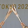 Lễ rước đuốc Olympic tại Tokyo, Nhật Bản, ngày 18/7. (Ảnh: Kyodo/TTXVN)