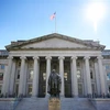 Tòa nhà Bộ Tài chính Mỹ ở Washington, DC. (Ảnh: AFP/TTXVN)