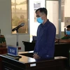 Bị cáo Huỳnh Hữu Lực tại tòa. (Ảnh: Tuấn Kiệt/TTXVN)