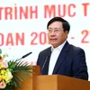 Phó Thủ tướng Thường trực Phạm Bình Minh phát biểu tại hội nghị. (Ảnh: An Đăng/TTXVN)