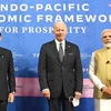 Lãnh đạo ba nước Nhật Bản, Mỹ, Ấn Độ. (Nguồn: india-briefing.com)