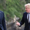 Tổng thống Mỹ Joe Biden (trái) và Thủ tướng Anh Boris Johnson trong cuộc gặp hồi tháng 6/2021. (Nguồn: Reuters)