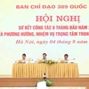 Phó Thủ tướng Thường trực Chính phủ Phạm Bình Minh chủ trì hội nghị. (Ảnh: Phạm Kiên/TTXVN)