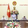 Chủ tịch Quốc hội Vương Đình Huệ phát biểu khai mạc Phiên họp. (Ảnh:Doãn Tấn/TTXVN)