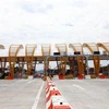 Trạm thu phí đầu tuyến Tiên Yên của đường cao tốc Vân Đồn-Móng Cái. (Ảnh: Huy Hùng/TTXVN)