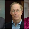 Ba nhà kinh tế học người Mỹ đoạt giải Nobel Kinh tế 2022: Ben S. Bernanke, Douglas W. Diamond và Philip H. Dybvig. (Nguồn: news.italy24.press)
