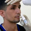 Vaccine ngừa COVID-19 dạng xịt Mambisa của Cuba. (Ảnh: CIGB/TTXVN)