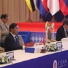Bộ trưởng Ngoại giao Bùi Thanh Sơn tại Hội nghị. (Ảnh: TTXVN/phát)