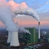Toàn cảnh một nhà máy điện than ở Schkopau, miền Đông Đức. (Ảnh: AFP/TTXVN)