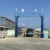 Một dự án đang xây dựng tại Khu công nghiệp chuyên sâu Phú Mỹ 3, thị xã Phú Mỹ. (Ảnh: Hoàng Nhị/TTXVN)